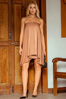 Vestido Midi Satin Glow
