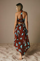 Vestido Oceano com Argola Frontal