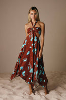 Vestido Oceano com Argola Frontal