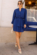 Vestido Azure em Camadas