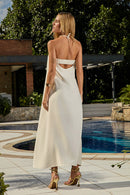 Vestido Éden com Fivela Metalizada