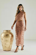 Conjunto Noir Floral