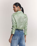 Camisa Silk Mint