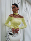 Blusa Ivory Amarelo