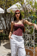 Blusa Heart Marrom