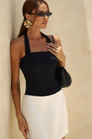 Blusa Grega Halter Preto